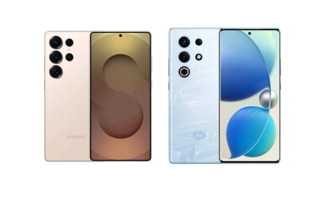 Samsung Galaxy S25  Ultra (samsung.com) | itel S25 Ultra (itel-life.com)