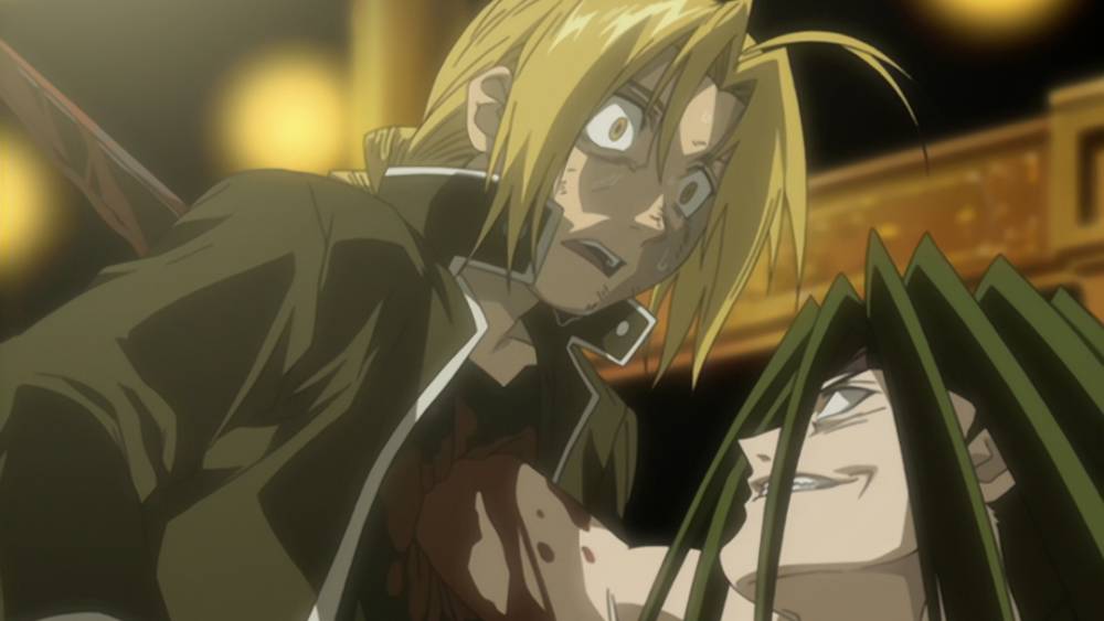 Envy membunuh Ed. (dok. Bones/Fullmetal Alchemist)