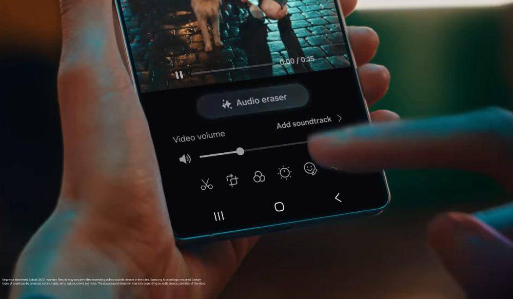 Audio Eraser dari Samsung Galaxy S25 Series (Youtube/Samsung)