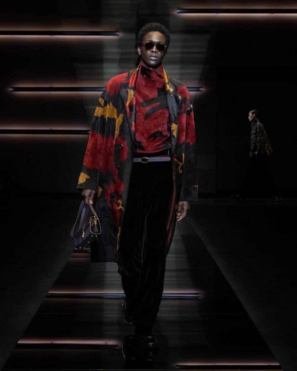 Emporio Armani F/W 2025-26 di Milan Fashion Week Men's (instagram.com/emporioarmani)