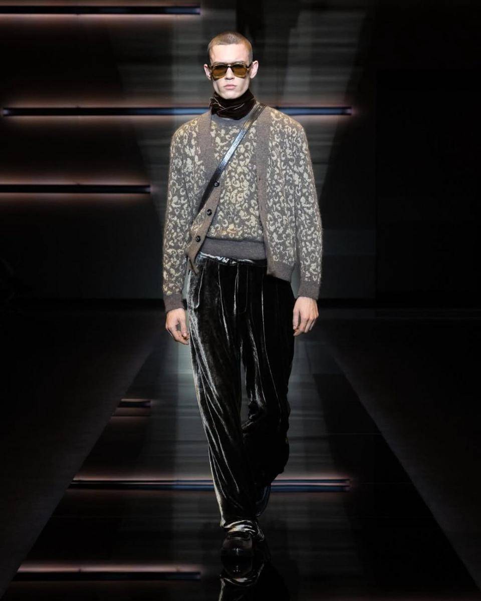 Emporio Armani F/W 2025-26 di Milan Fashion Week Men's (instagram.com/emporioarmani)