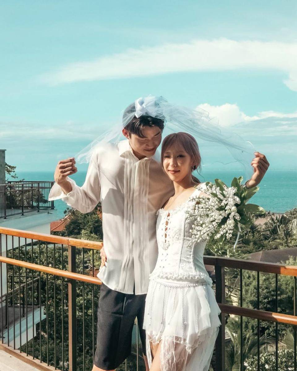 potret prewedding Mina Myoung (instagram.com/minamyoung)