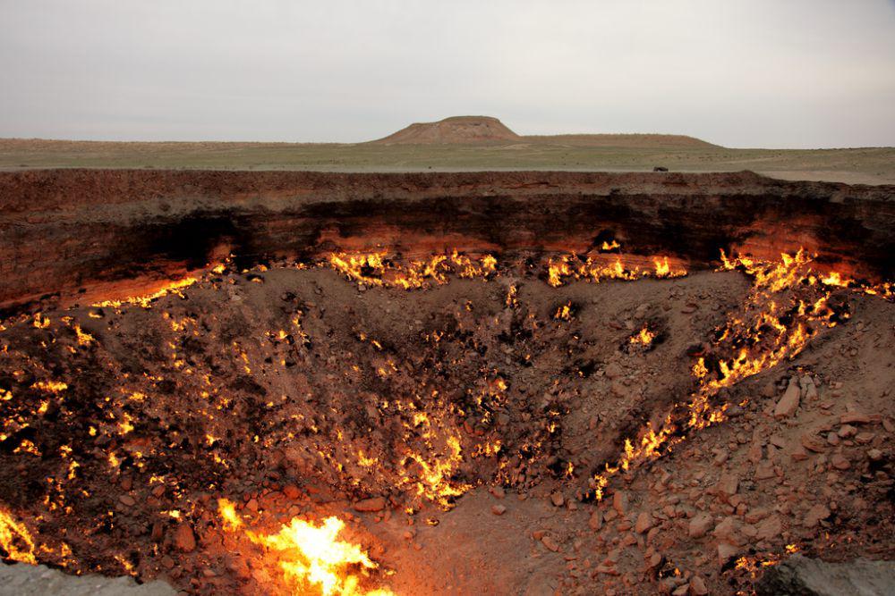 5 Fakta Kawah Gas Darvaza di Turkmenistan, Dijuluki Pintu Neraka!