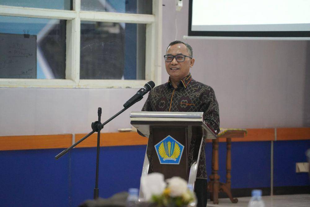 Kepala Kanwil Ditjen Perbendaharaan Provinsi Kalimantan Timur M. Syaibani menerangkan, pada Triwulan III-2024 ekonomi Kaltim tumbuh 5,52 persen secara year-on-year (y-on-y). (Dok. Ditjen Perbendaharaan Provinsi Kalimantan Timur)