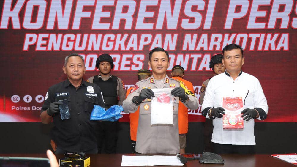 Polisi Ringkus Dua Bandar Sabu dari Kutai Kartanegara Kaltim
