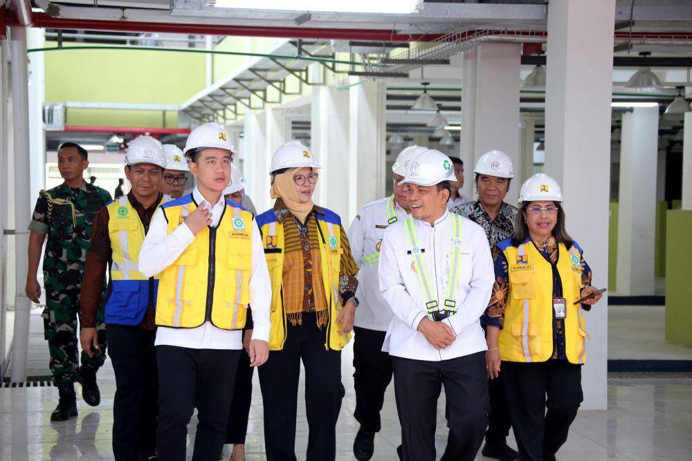 Wapres Gibran Minta Pasar Anyar Kota Tangerang Beroperasi Februari
