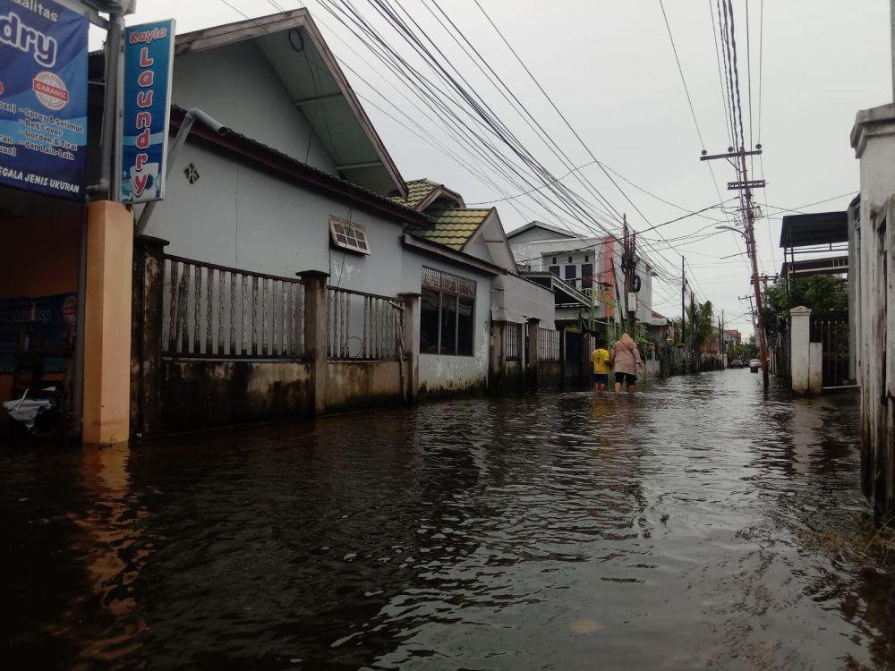 Dua Wilayah di Banjarmasin Terendam, Status Kota Ditingkatkan ke Siaga