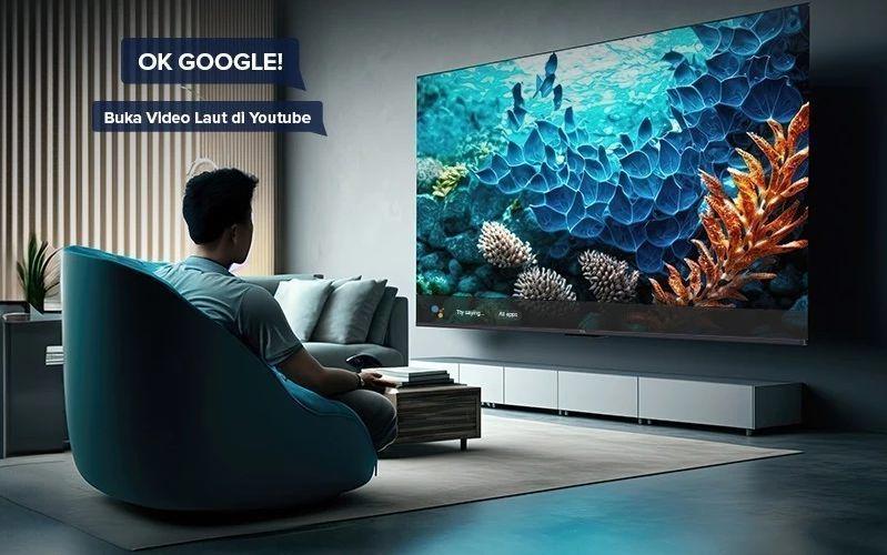 5 Google TV 55 Inch Rp5 Jutaan, Desain Ultra Slim dan Bezel-less