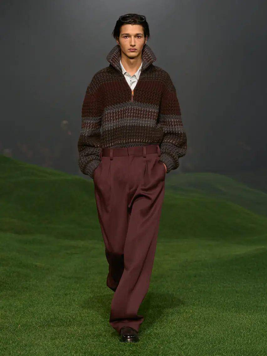 ZEGNA F/W 2025-26 di Milan Fashion Week Men's (dok. Zegna)