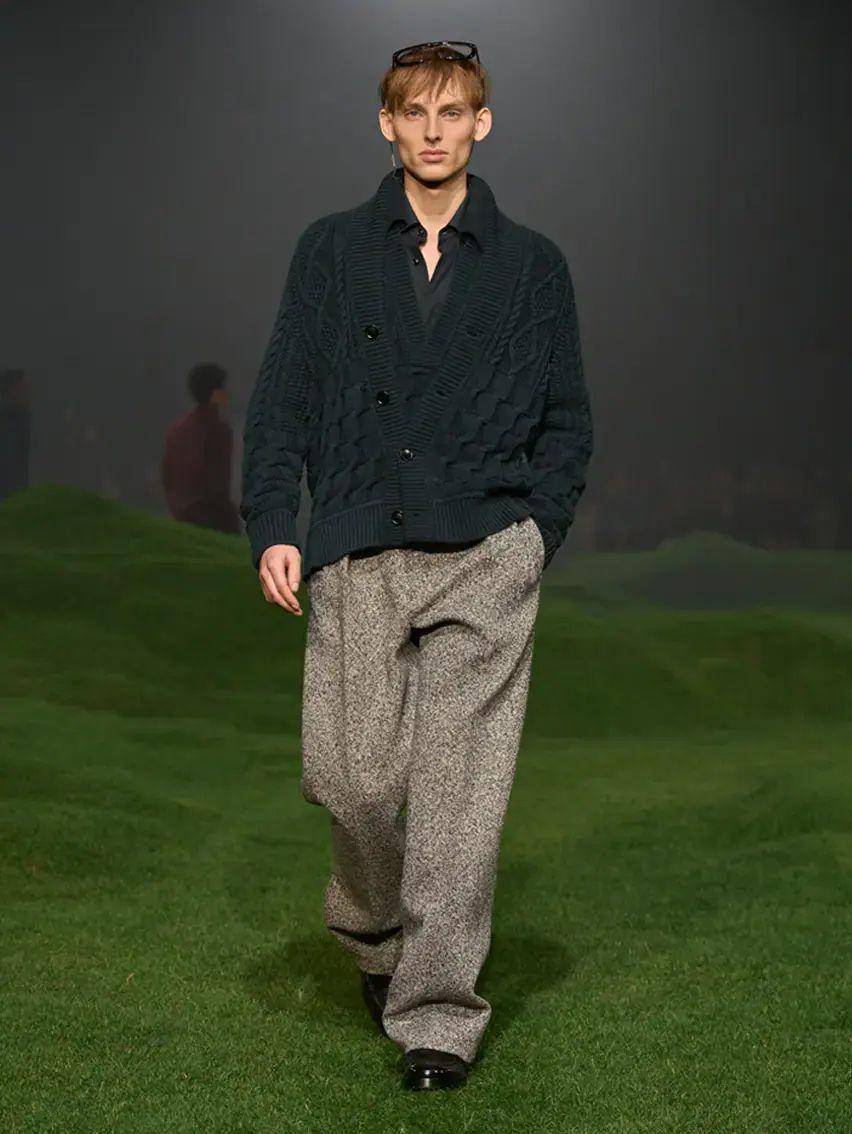 ZEGNA F/W 2025-26 di Milan Fashion Week Men's (dok. Zegna)