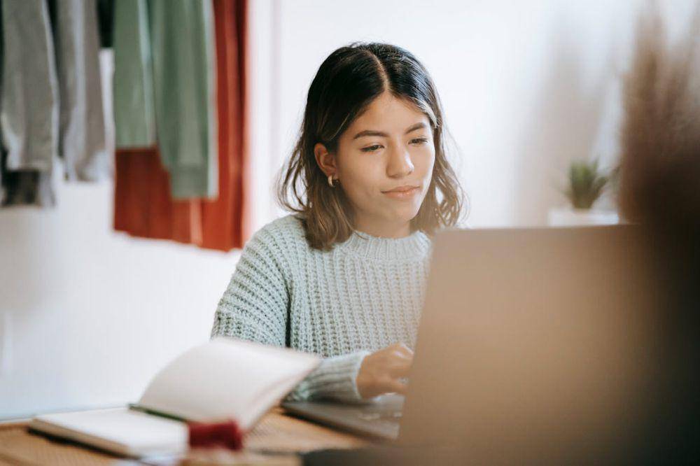 ilustrasi seseorang menggunakan laptop (pexels.com/Liza Summer)