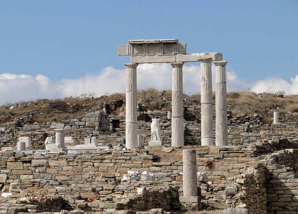 ilustrasi Ancient Delos (commons.wikimedia.org/Bernard Gagnon)