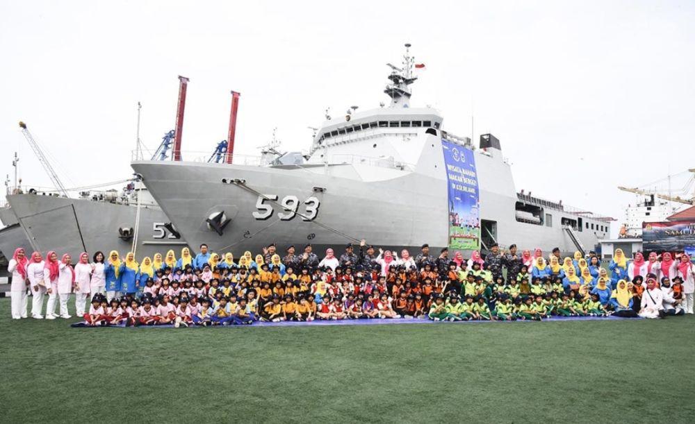 Kolinlamil Gelar Makan Bergizi Gratis di Atas KRI Banda Aceh-593