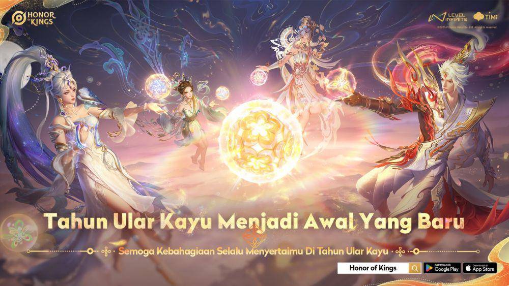 Tahun Ular Tiba di Honor of Kings dengan Skin Eksklusif!