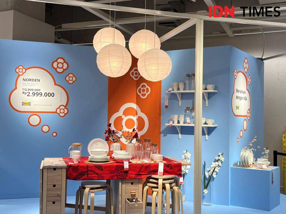 Talkshow IKEA 'Penataan Ruang dan Trend Warna Selaras dengan Feng Shui' pada Kamis (23/1/2025) di IKEA Mal Taman Anggrek, Jakarta Barat (IDN Times/Nisa Zarawaki)