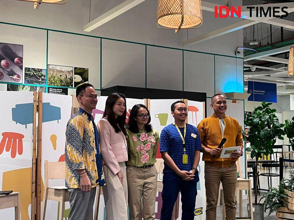Talkshow IKEA 'Penataan Ruang dan Trend Warna Selaras dengan Feng Shui' pada Kamis (23/1/2025) di IKEA Mal Taman Anggrek, Jakarta Barat (IDN Times/Nisa Zarawaki)