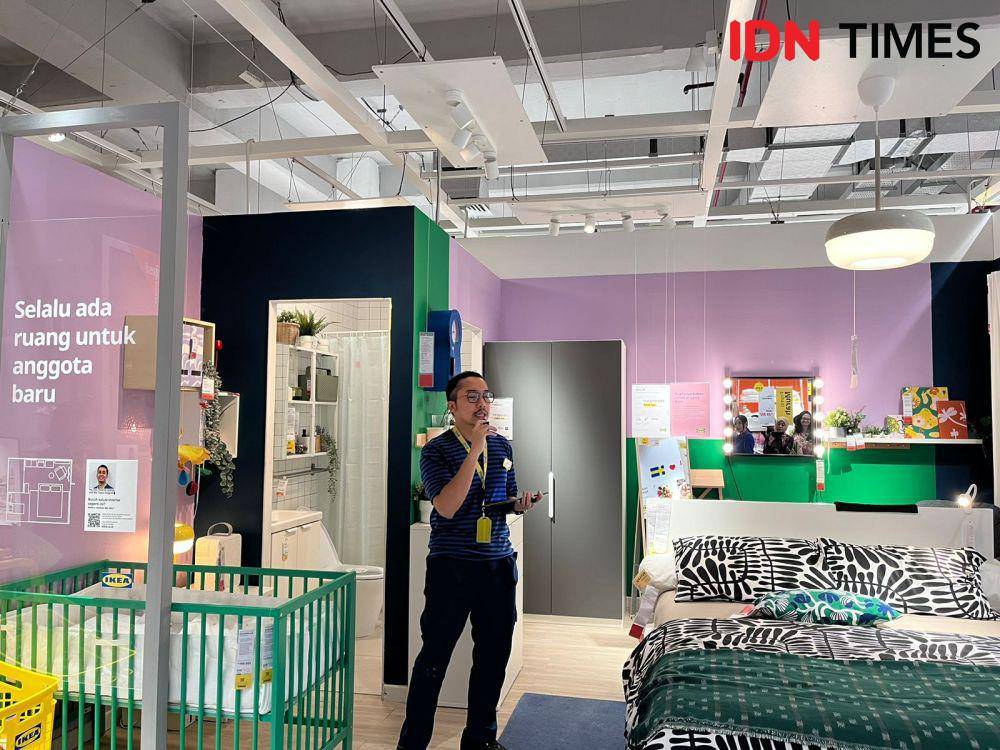 Talkshow IKEA 'Penataan Ruang dan Trend Warna Selaras dengan Feng Shui' pada Kamis (23/1/2025) di IKEA Mal Taman Anggrek, Jakarta Barat (IDN Times/Nisa Zarawaki)