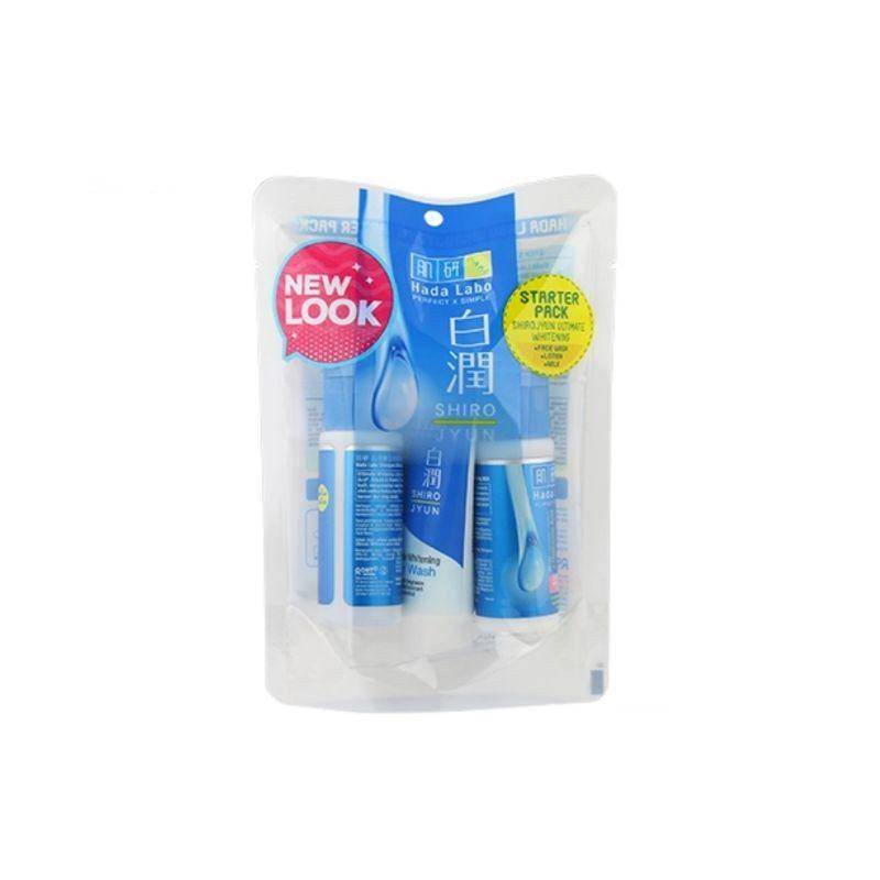 HADA LABO Starter Pack Shirojyun Perfect x Simple Ultimate Whitening (dok. HADA LABO)