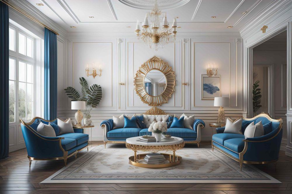 9 Desain Ruang Tamu Glamour Classic, Mewah bak Milik Sultan!