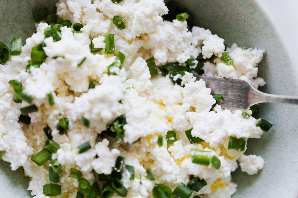 Potret cottage cheese 