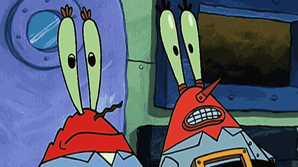 Mr. Krabs dan robot buatan Plankton (youtube.com/Nickelodeon Bahasa)