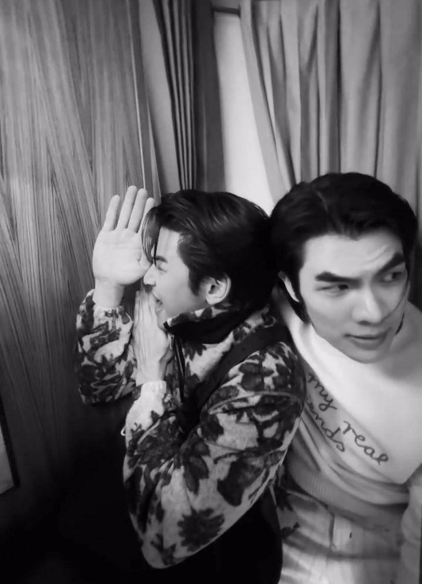 potret Apo dan Mile reuni di event Dior Men Winter 2025 - 2026 di Paris (Instagram.com/apo555)