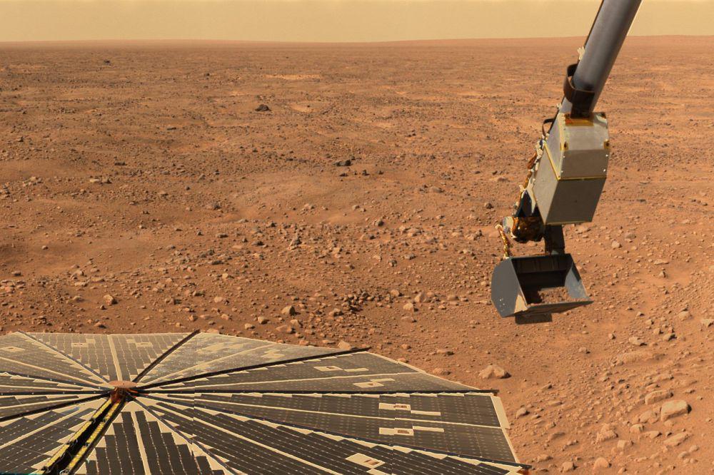 ilustrasi debu di permukaan planet mars (pixabay.com/WikiImages)