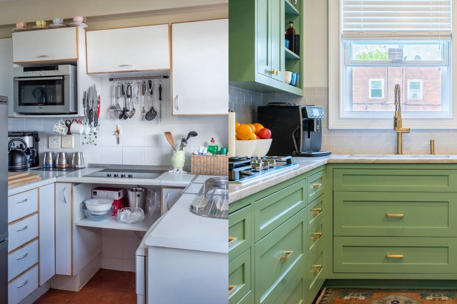 8 Inspirasi Desain Dapur Berukuran 3x3, Pilih Sesuai Warna!