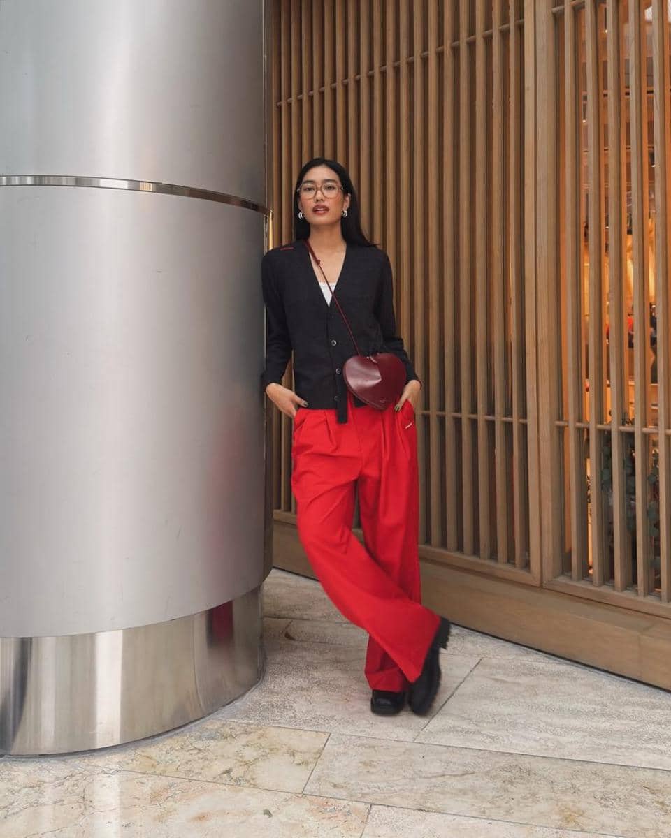 inspirasi ootd dengan gaya scandi style (instagram.com/alikaislamadina)