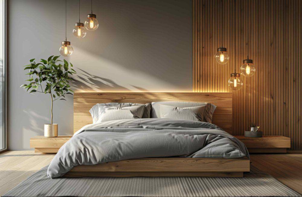 dekorasi kamar tidur simpel ala desain modern (vecteezy.com/gankogroup)