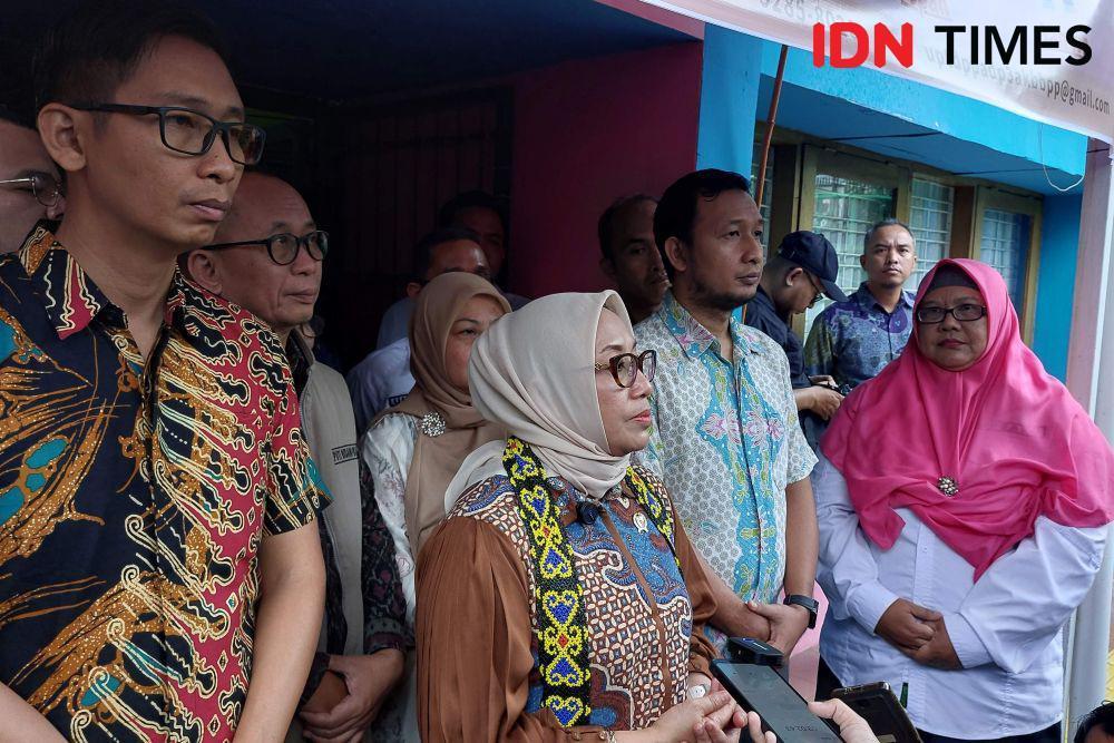 Menteri PPPA Kunjungi Balita Korban Kekerasan Seksual di Balikpapan