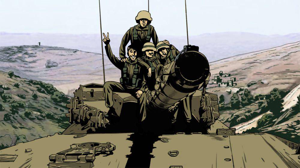 cuplikan film Waltz with Bashir (dok. Bridgit Folman Film Gang/Waltz with Bashir)