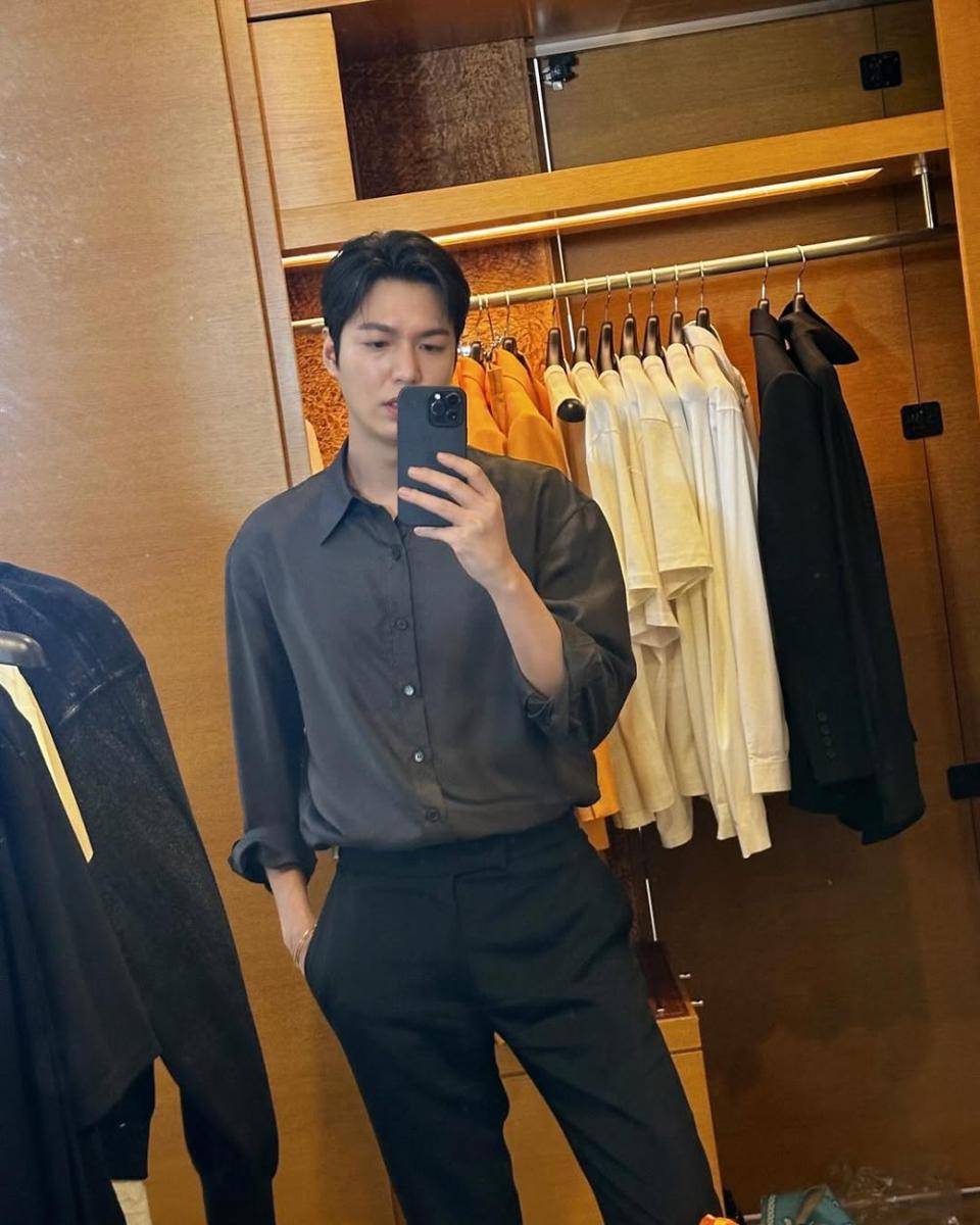 inspirasi OOTD hangout ala Lee Min Ho (instagram.com/actorleeminho)