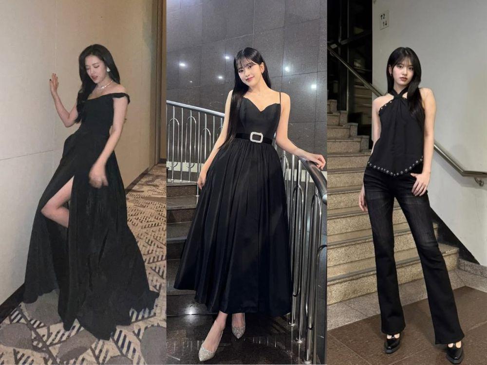 7 Ide Full Black Outfit ala Yujin IVE, Classy dan Elegant
