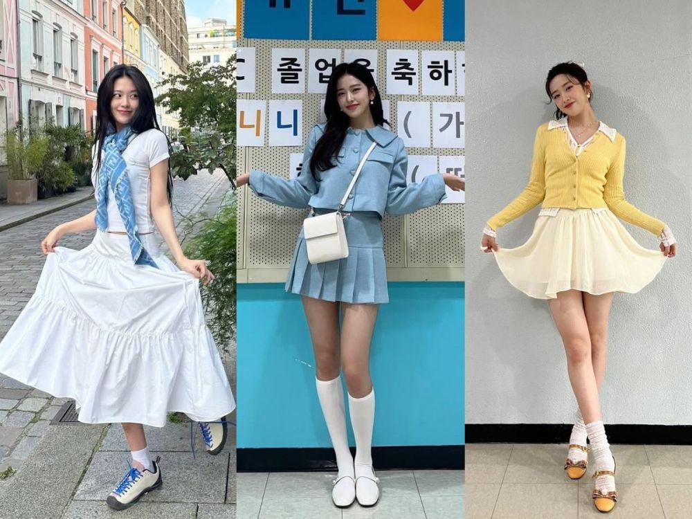 7 Inspirasi Cheerful Outfit ala Yujin IVE, Super Cute!