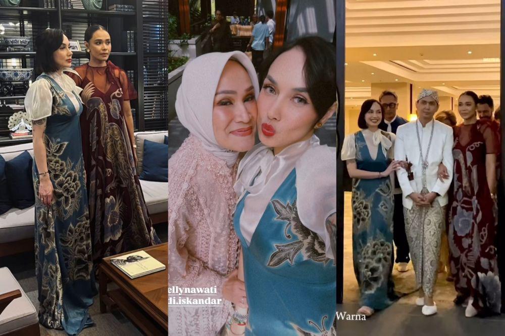 8 Gaya Keluarga di Pernikahan Adik Sara Wijayanto, Nuansa Etnik!