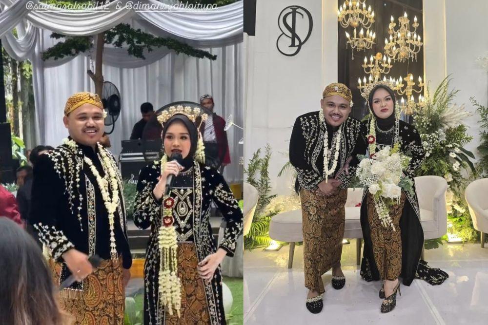 Potret Pernikahan Salma Salsabil dan Dimansyah Laitupa di Surabaya