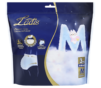 LADIS Dream Series Pembalut Celana Menstruasi (ladis.id)