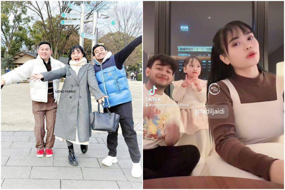 10 Momen Mama Mega Ueno Ketemu Fadil Jaidi dan Alwi di Jepang