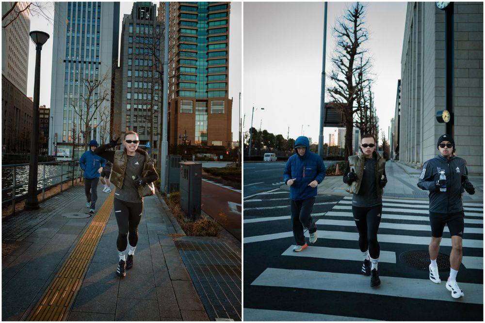 9 Potret Wanda Hara Jogging di Jepang, Persiapan Tokyo Marathon