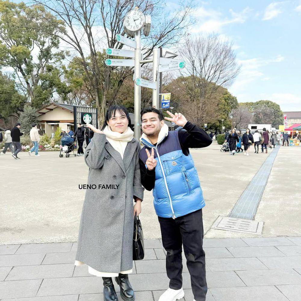 potret Mama Mega Ueno dan Fadil Jaidi (instagram.com/mas_natsuki)