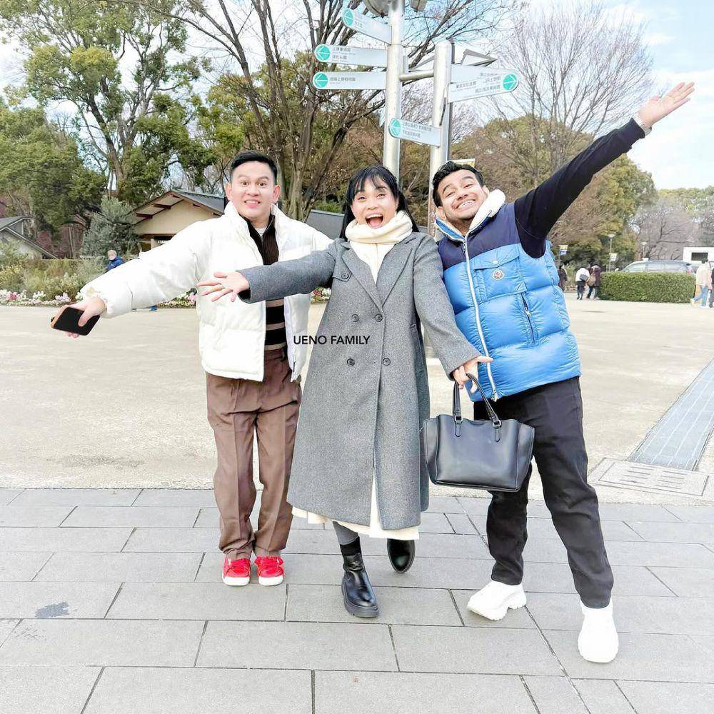 potret Mama Mega Ueno, Alwi dan Fadil Jaidi (instagram.com/mas_natsuki)