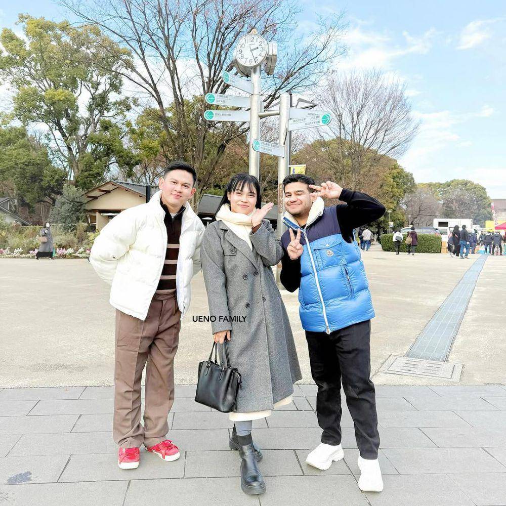 potret Mama Mega Ueno, Alwi dan Fadil Jaidi (instagram.com/mas_natsuki)