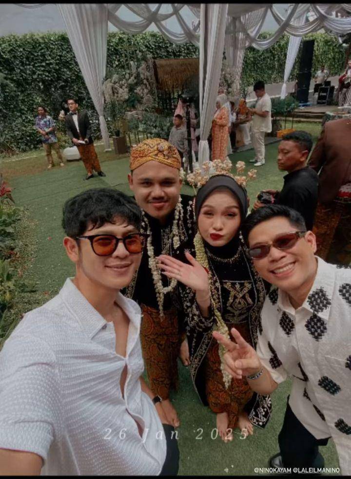Tamu di resepsi Salma (Instagram.com/ninokayam)