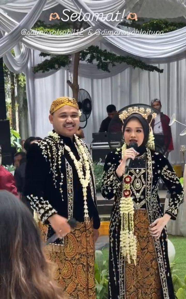 Nikahan Salma dan Diman (Instagram.com/dimansyahlaitupa)