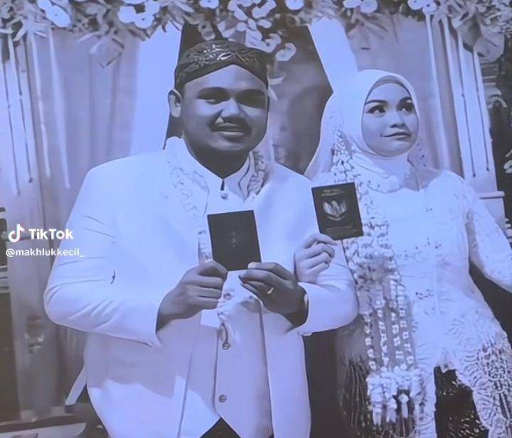 Nikahan Salma & Diman (Tiktok.com/makhlukkecil_)