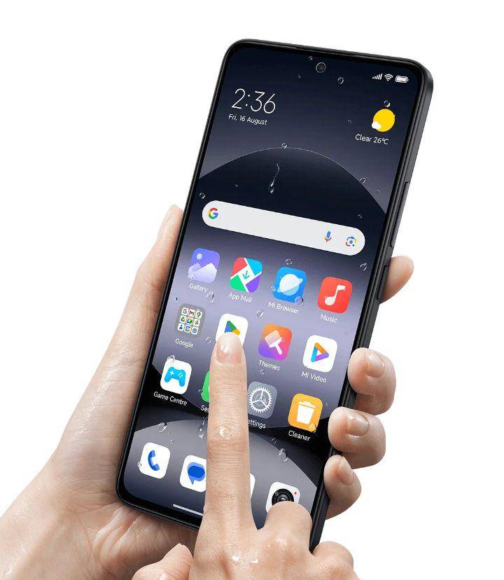 ilustrasi layar Redmi Note 14 5G (mi.co.id)