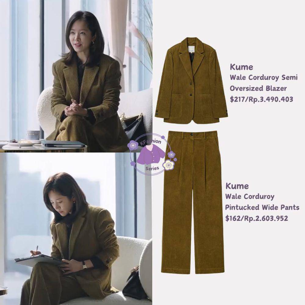 harga outfit Han Ji Min di Love Scout (instagram.com/kfashionseries)