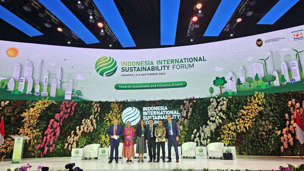Beberapa perwakilan PT Vale Indonesia saat menghadiri agenda Indonesia International Sustainability Forum (ISF) 2024 di Jakarta, untuk memaparkan prinsip Environmental, Social, and Governance (ESG). (vale.com)