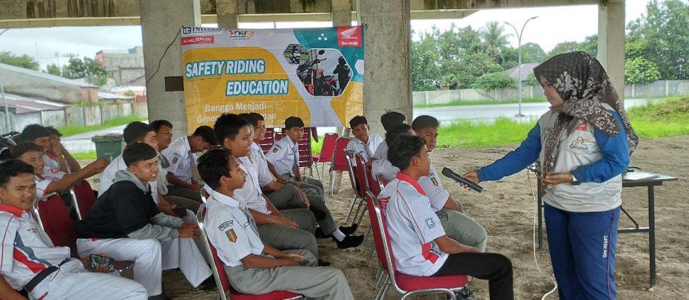 Kunjungi ISRC, Pelajar Medan Perkaya Wawasan Safety Riding